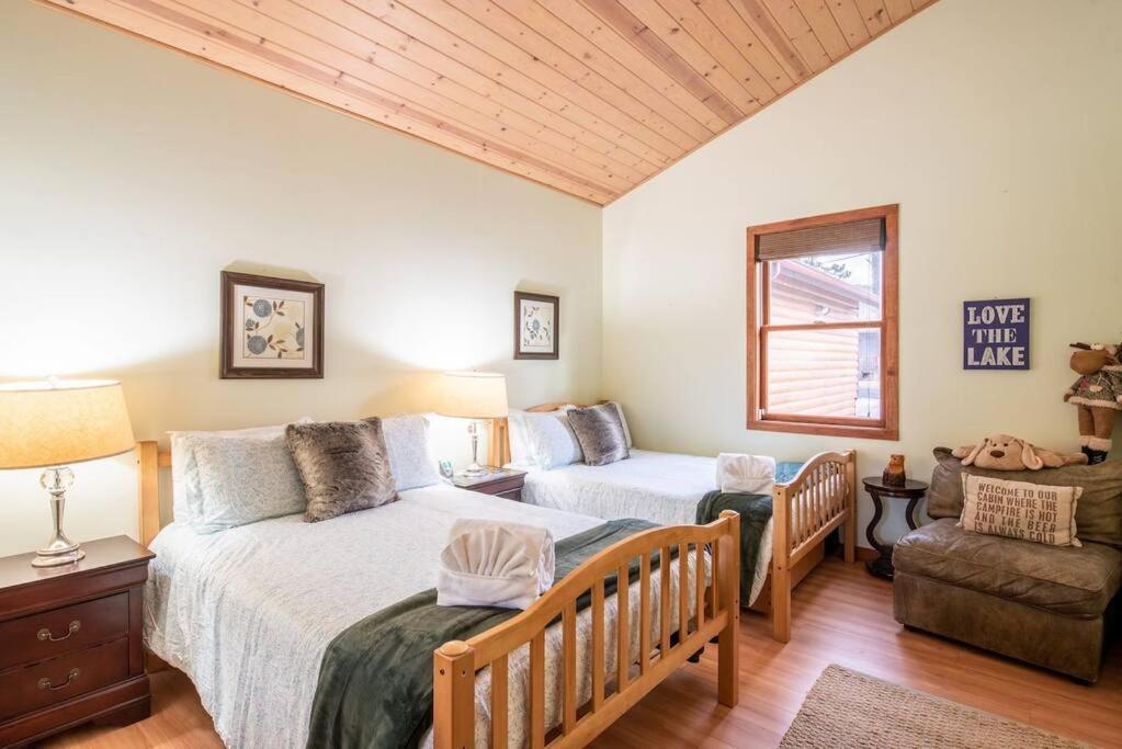 Lake Time Villa New Luxury With Hot Tub Big Bear Lake Exteriör bild